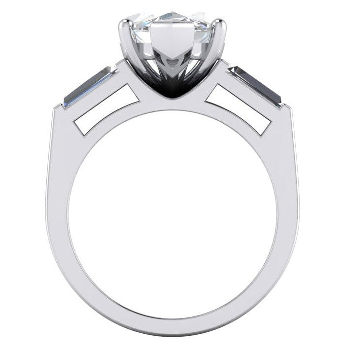 Verlobung Set mit Echt Diamanten im Marquise-Schliff 3.50 ct.