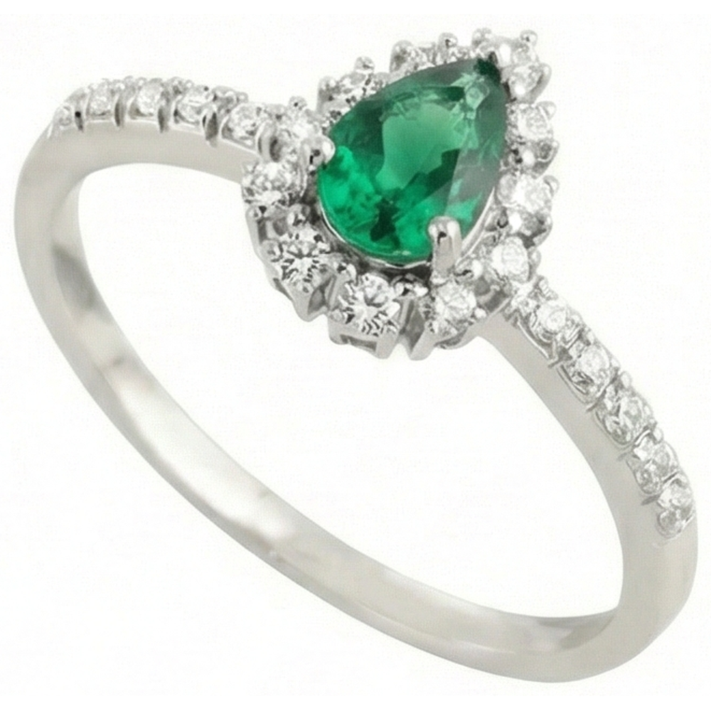 echter round diamant 4.80Karat ring Detailansicht