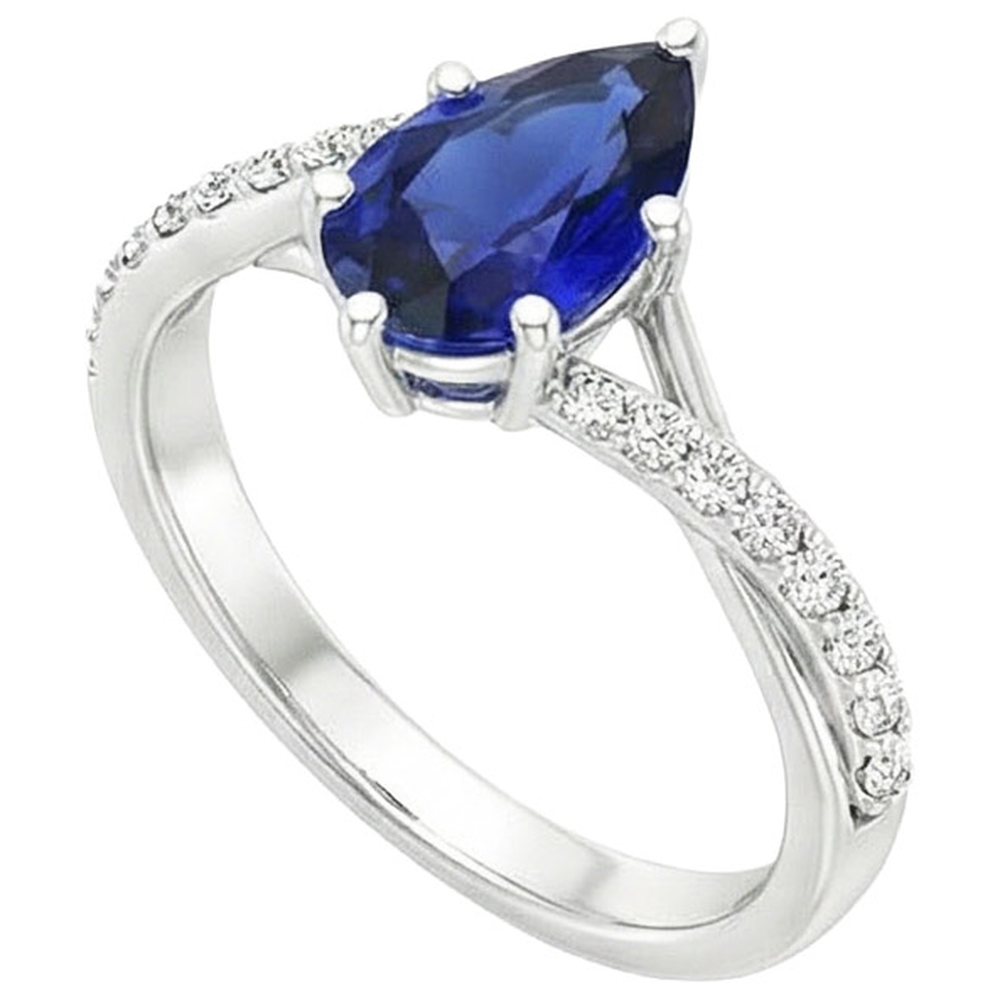 echter round diamant 3.25Karat ring Seitenansicht