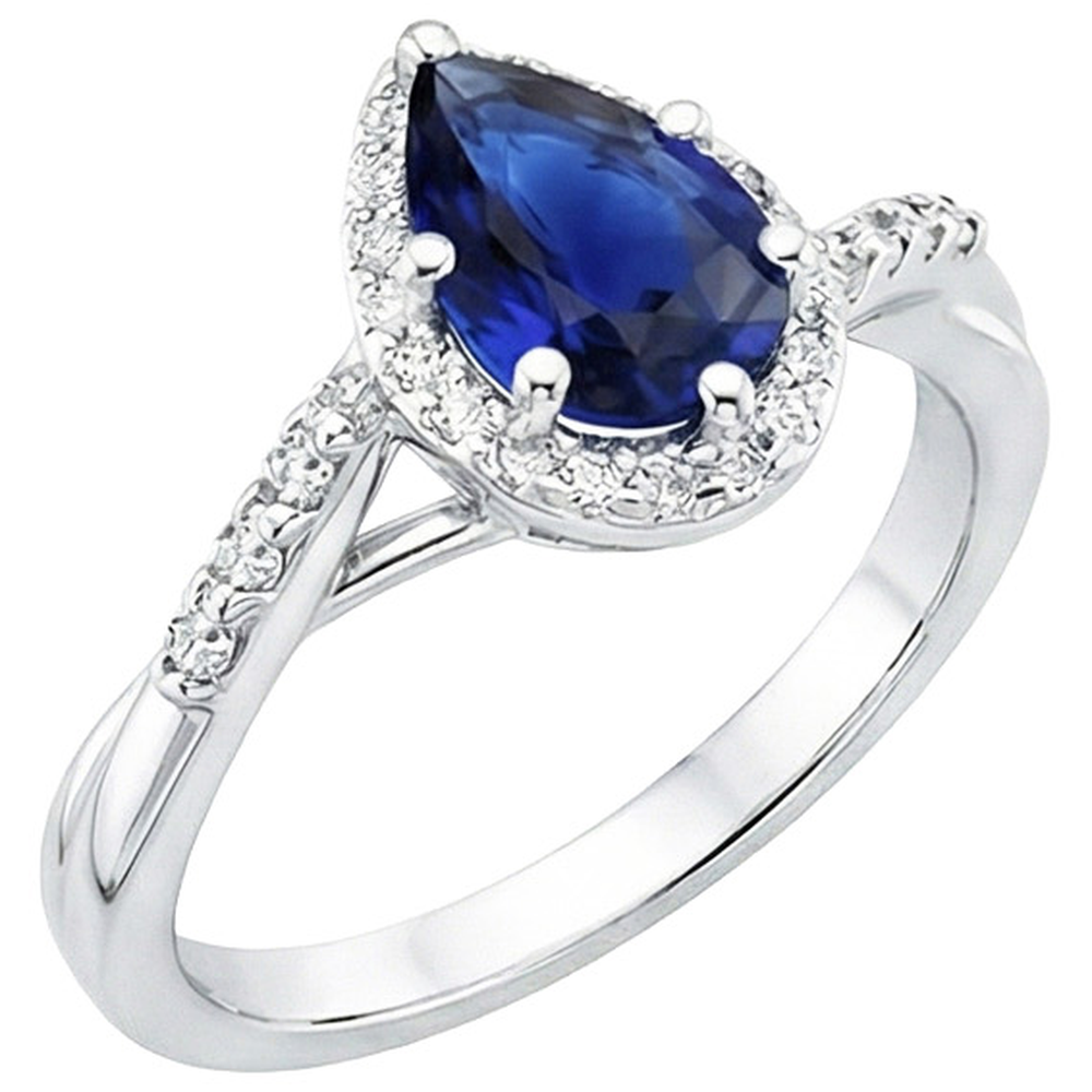 echter round diamant 5Karat ring Detailansicht