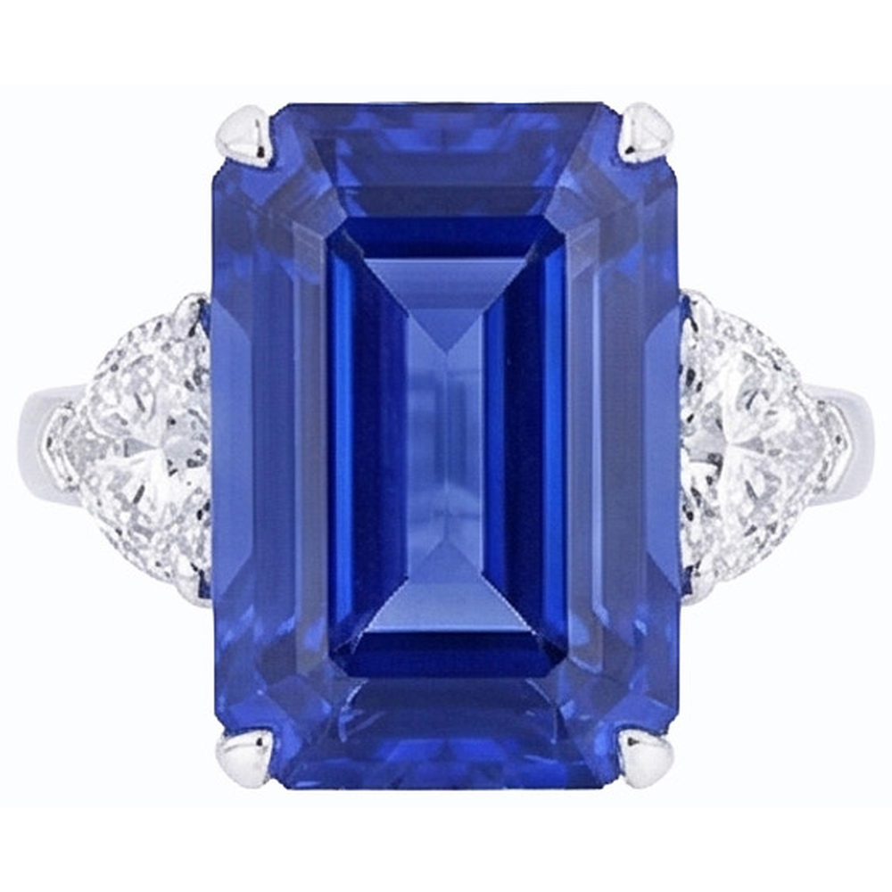 echter diamant 3.50Karat ring Seitenansicht
