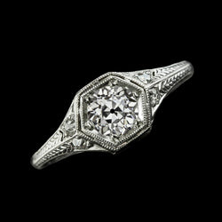 Vintage Stil Runder alter Bergmann Echt Aus der Erde Abgebauter Natürlicher Diamantring 2,75 Karat Damenschmuck