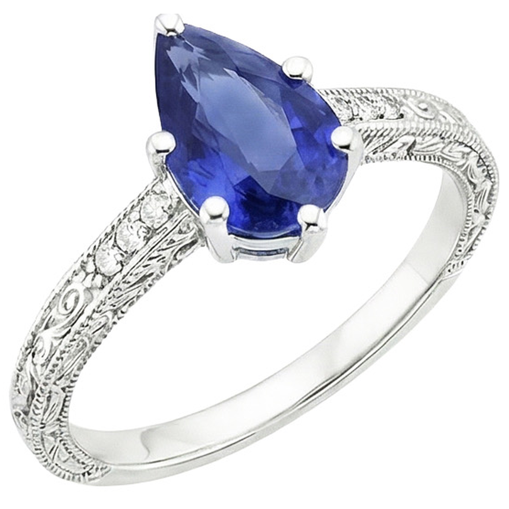 echter round diamant 4.25Karat ring Detailansicht