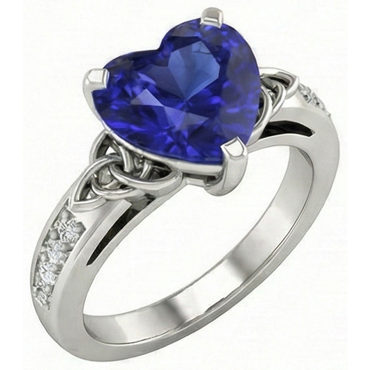 echter round diamant 3.50Karat ring Vorderansicht