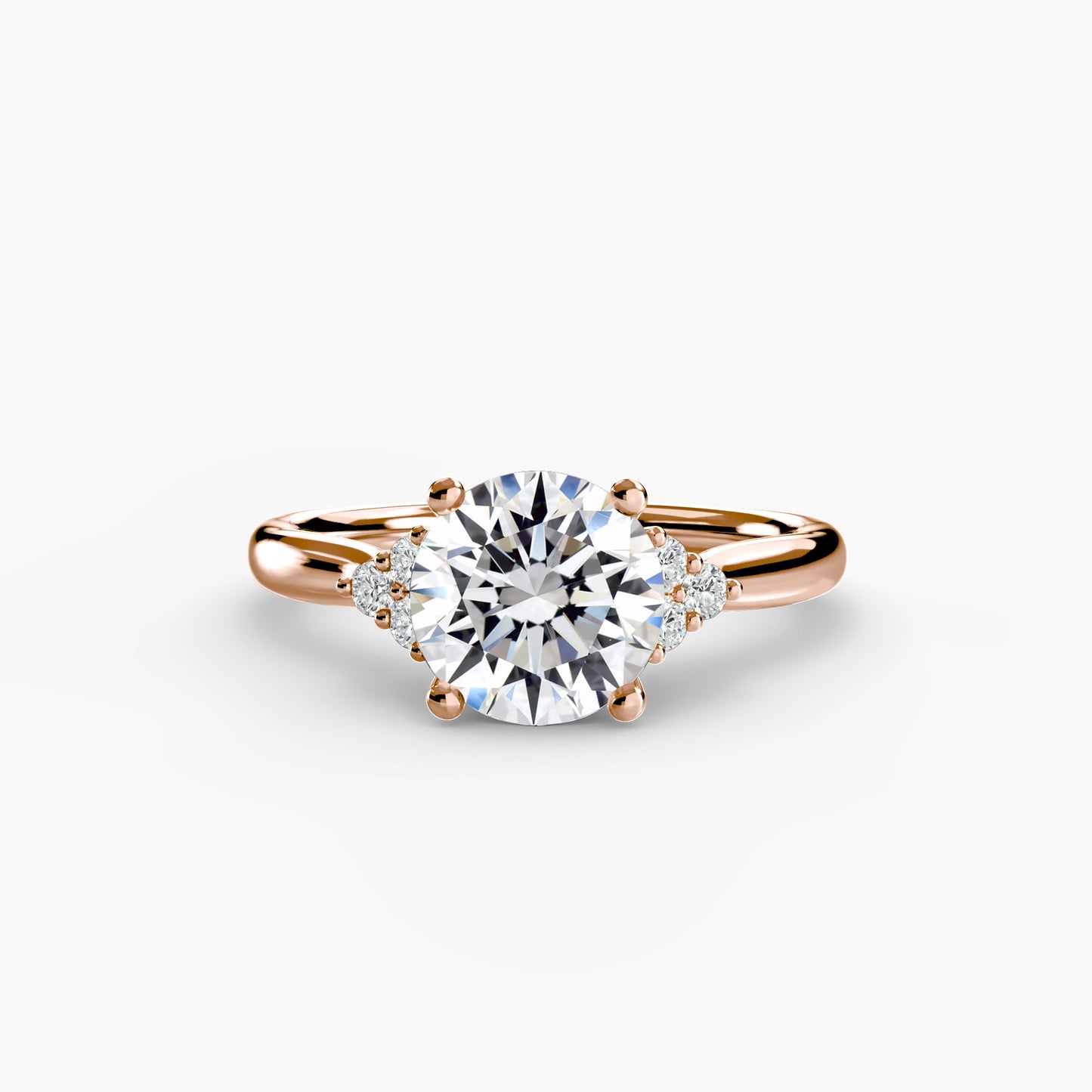 Edelstein Setting -Karat Gold – Rückansicht