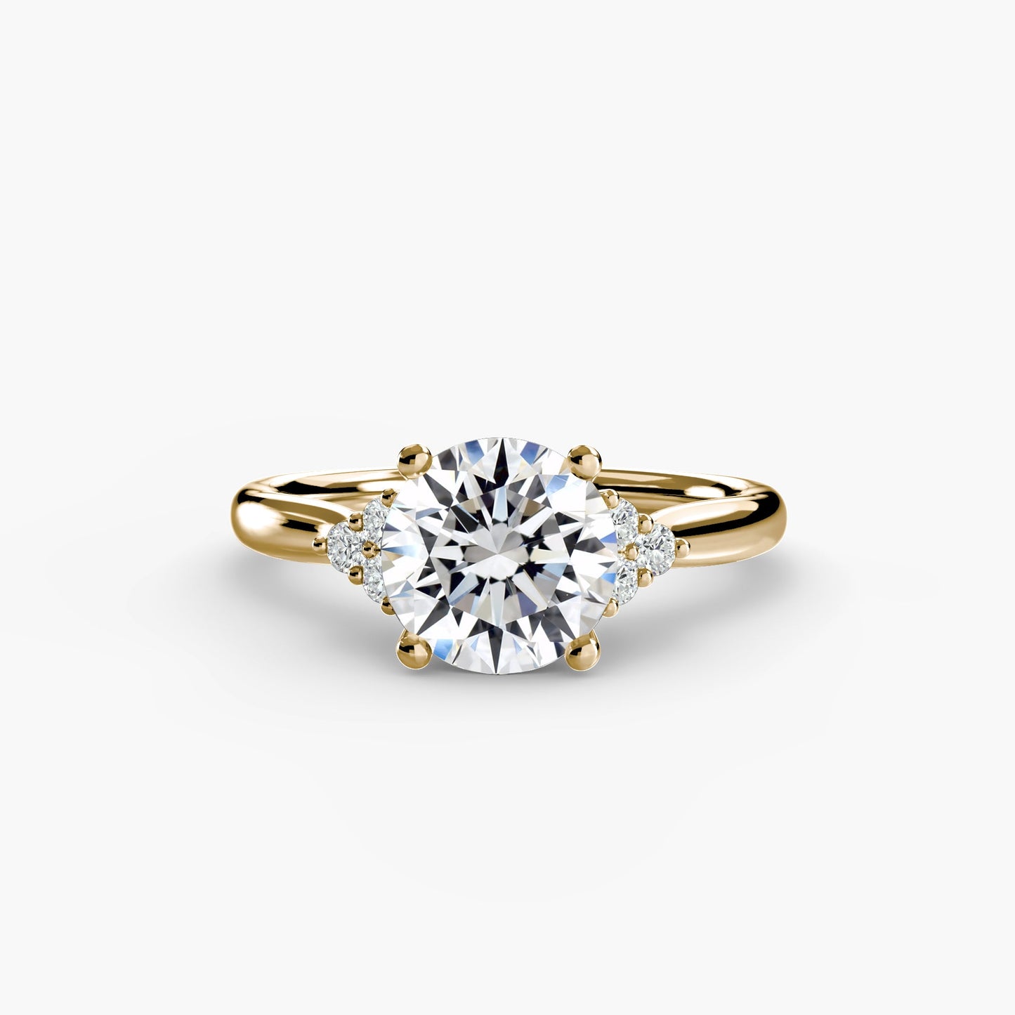 Eleganter Setting Karat – Draufsicht
