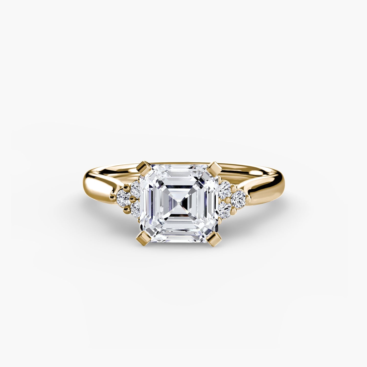 Edelstein Setting -Karat Gold – Nahaufnahme