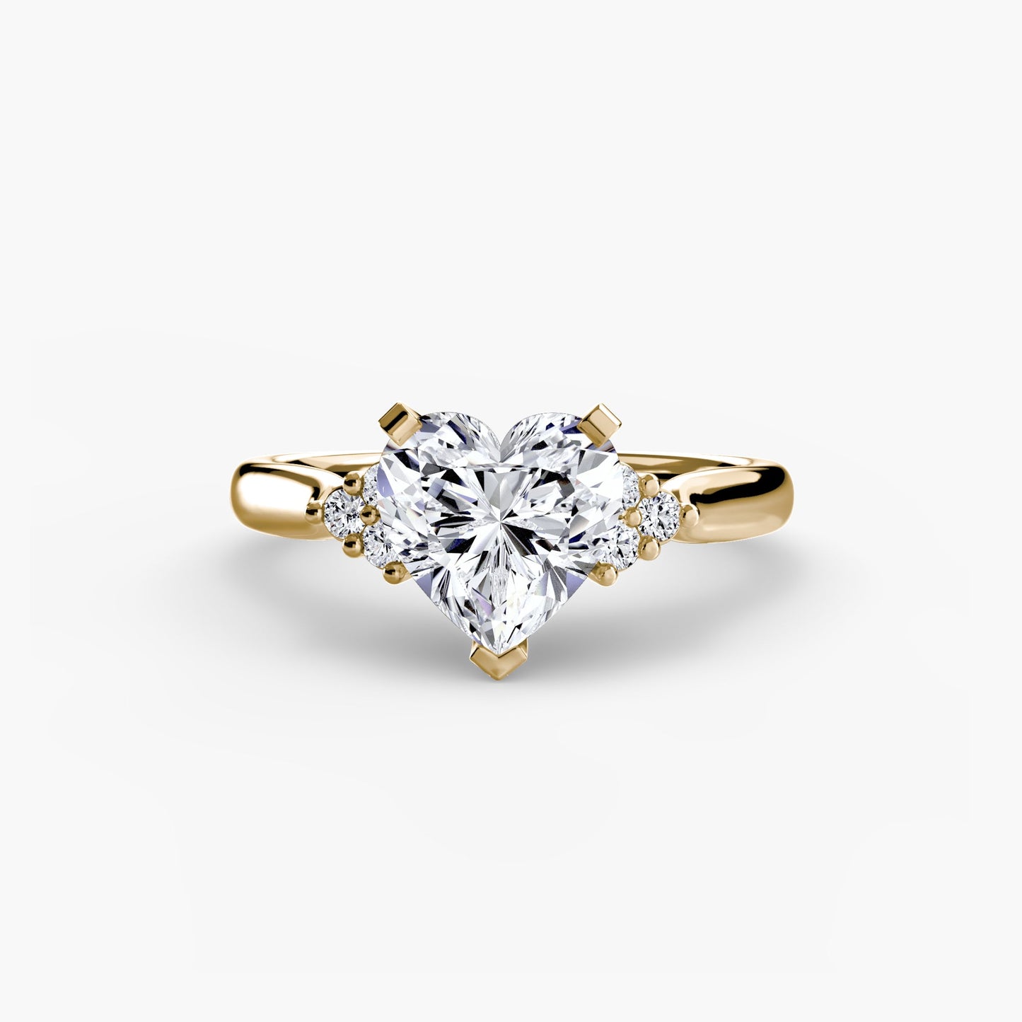 Setting Gold mit Edelstein – Detailansicht