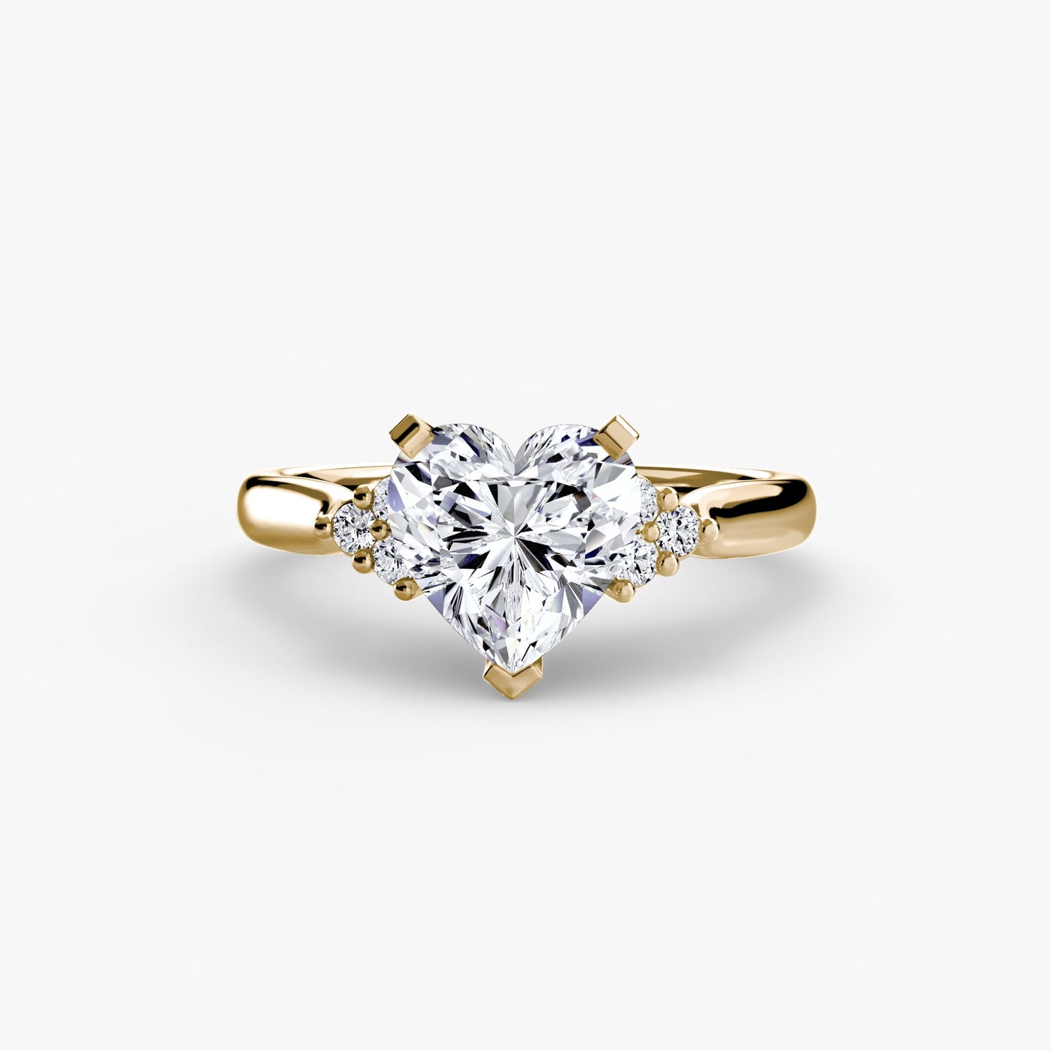 Setting Gold mit Edelstein – Detailansicht