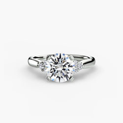 Echter Brillantschliff Edelstein Setting – Karat in Gold