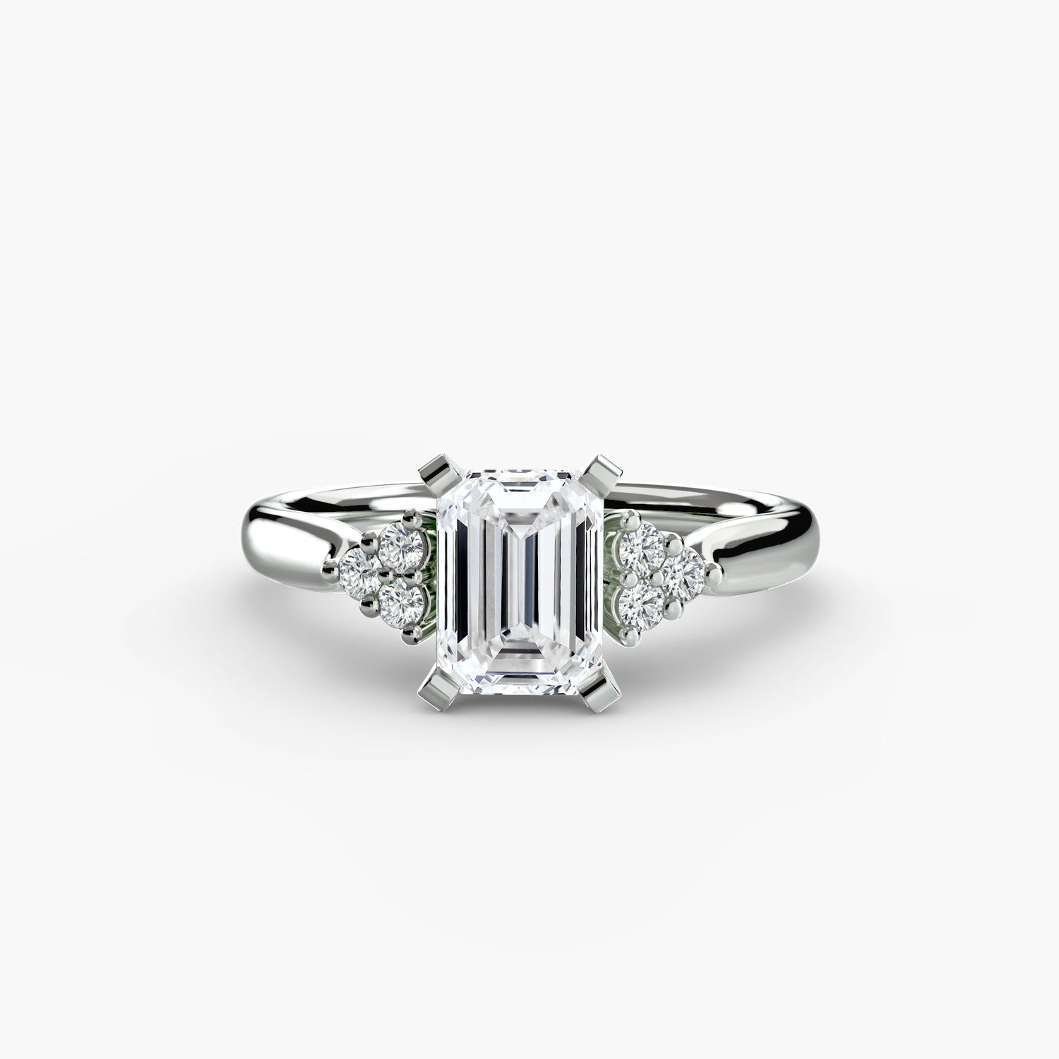 Edelstein Setting -Karat Gold – Rückansicht