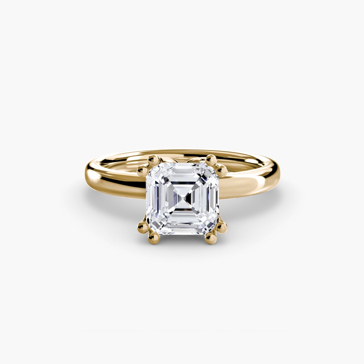 Brillanter Edelstein Setting Karat – Nahaufnahme