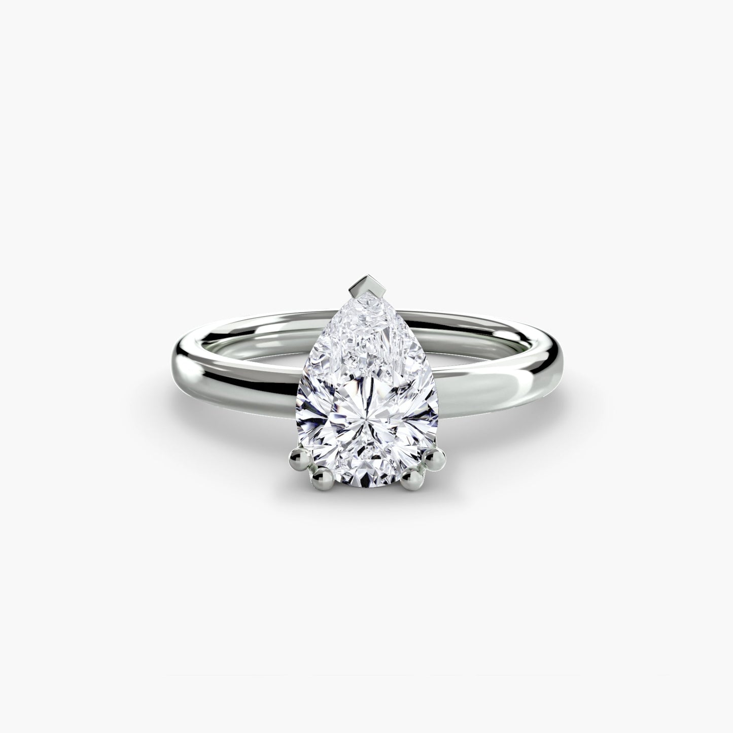 Brillanter Edelstein Setting Karat – Draufsicht