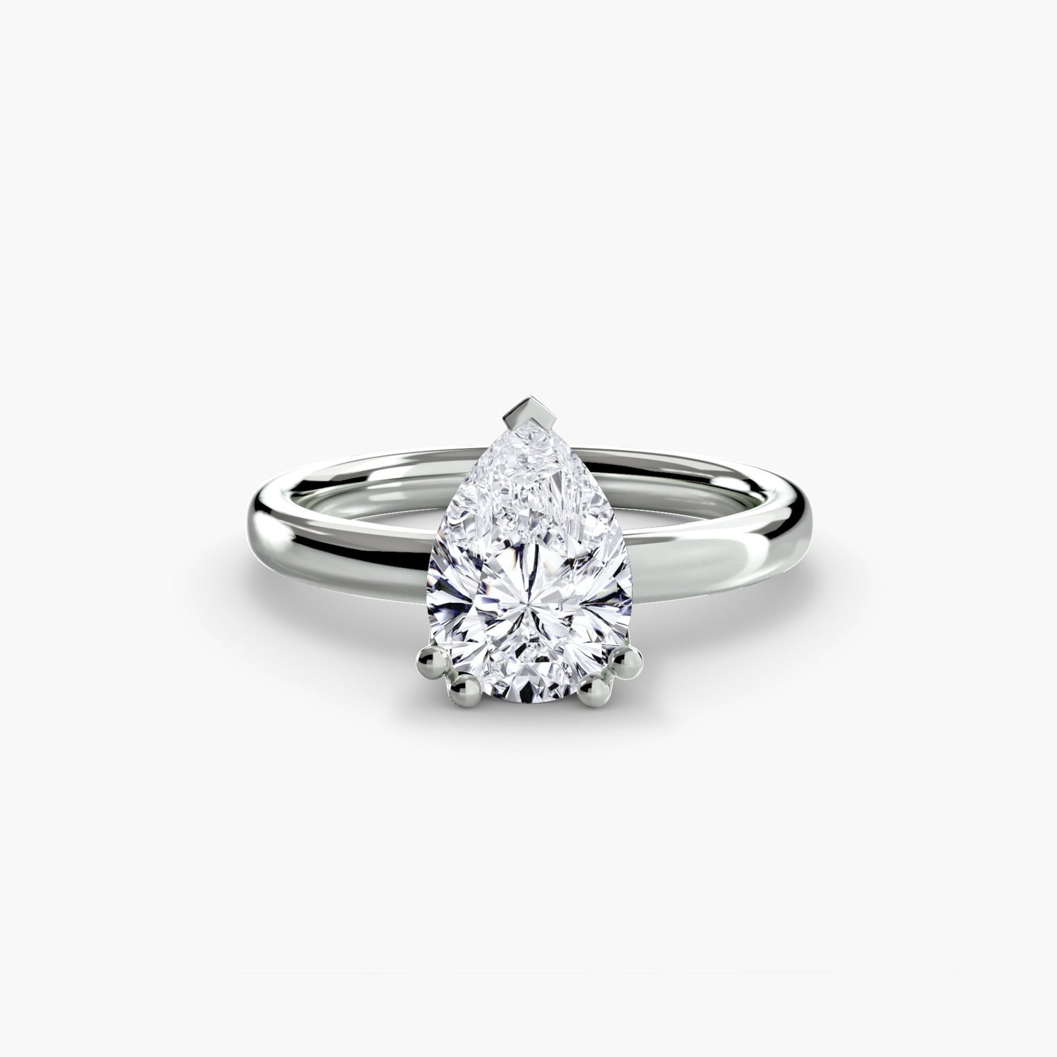 Brillanter Edelstein Setting Karat – Draufsicht
