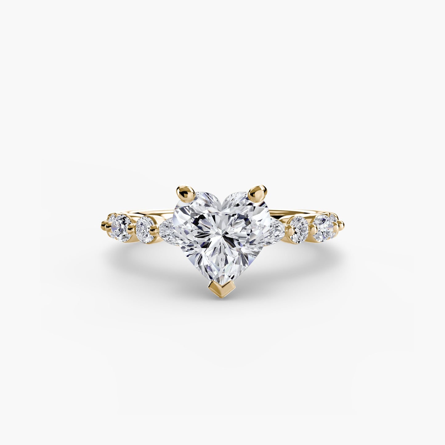 Erdgewonnener Edler Diamant Setting – Detailansicht