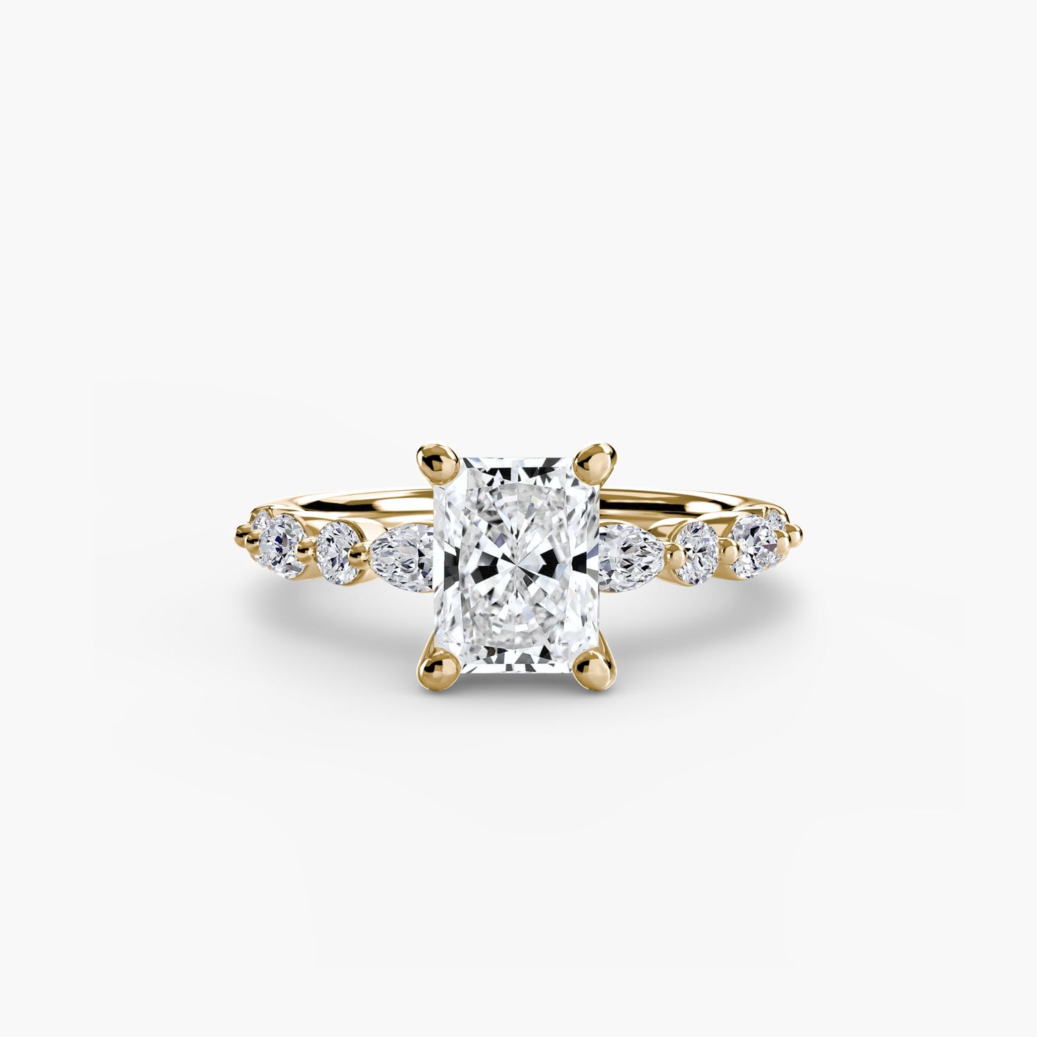 Schimmernder Edler Diamant Setting 0,35 Karat – Alternative Ansicht