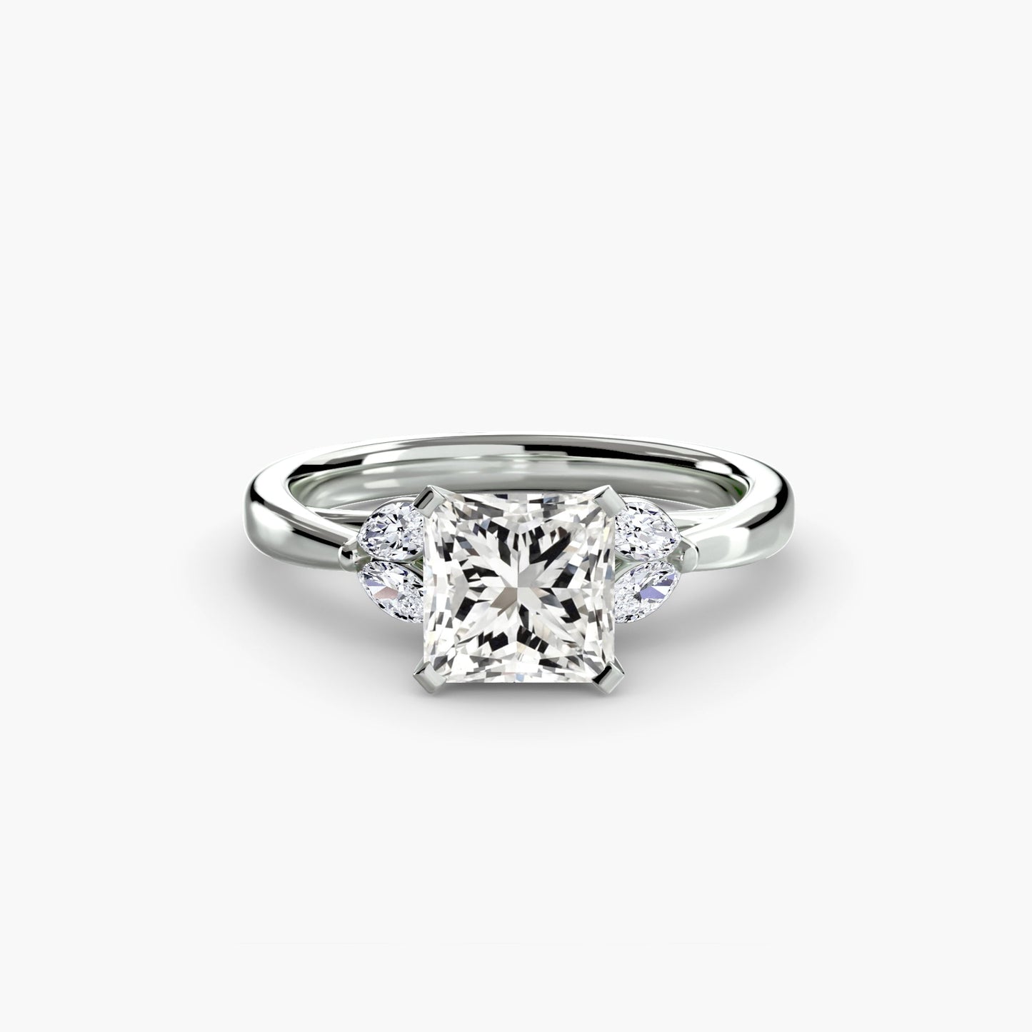 Schimmernder Setting Karat – Seitenansicht