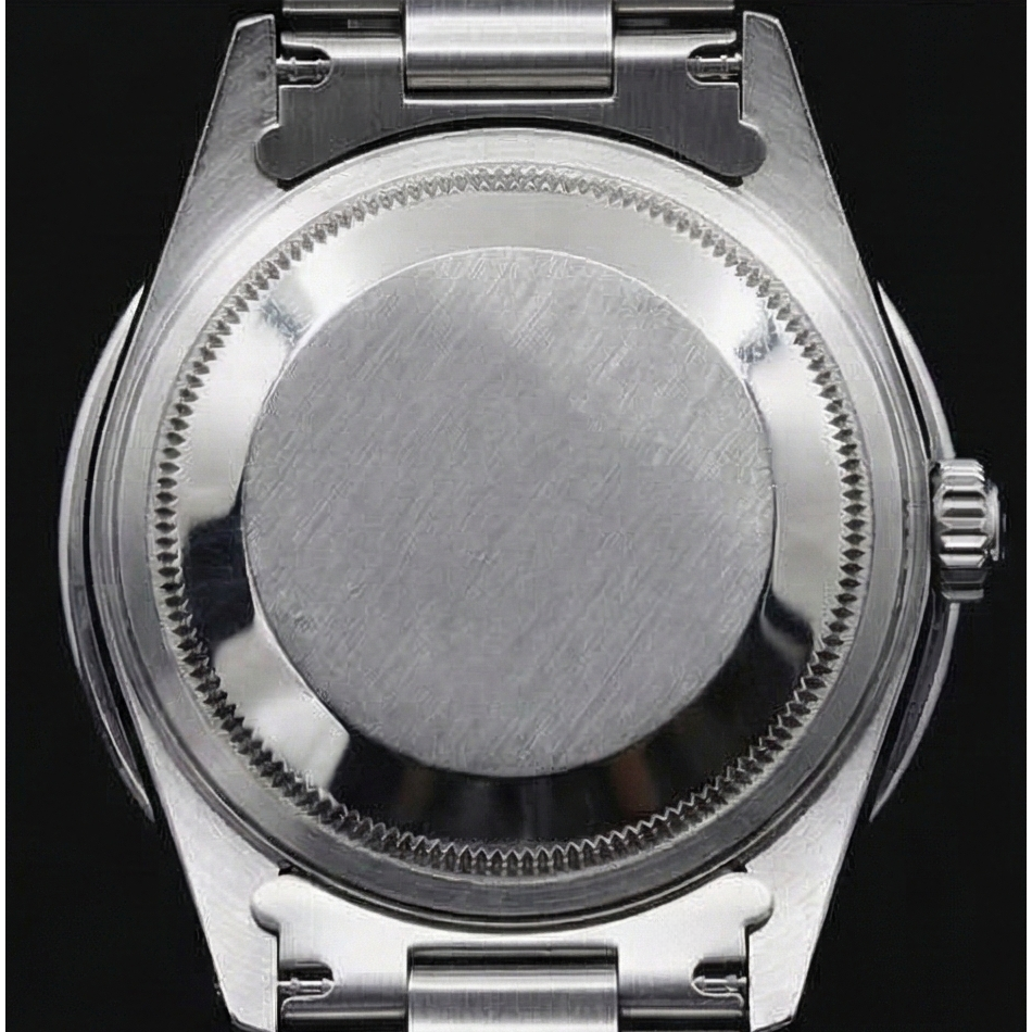 Weißes Zifferblatt, individuelle Rolex-DateJust-Uhr mit Diamanten und großer Lünette aus Edelstahl