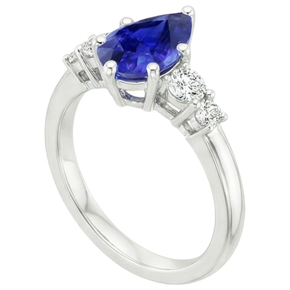 echter round diamant 3.25Karat ring Detailansicht