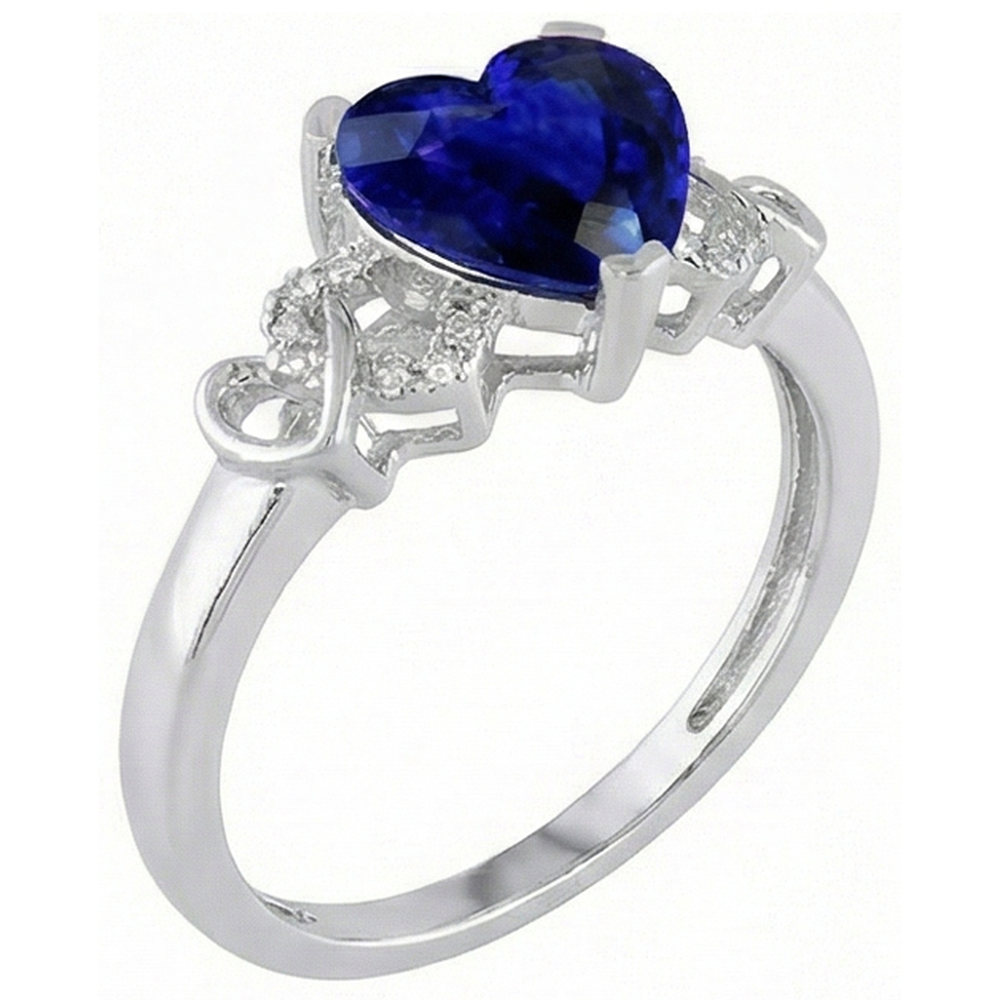 echter round diamant 3.50Karat ring Profilansicht