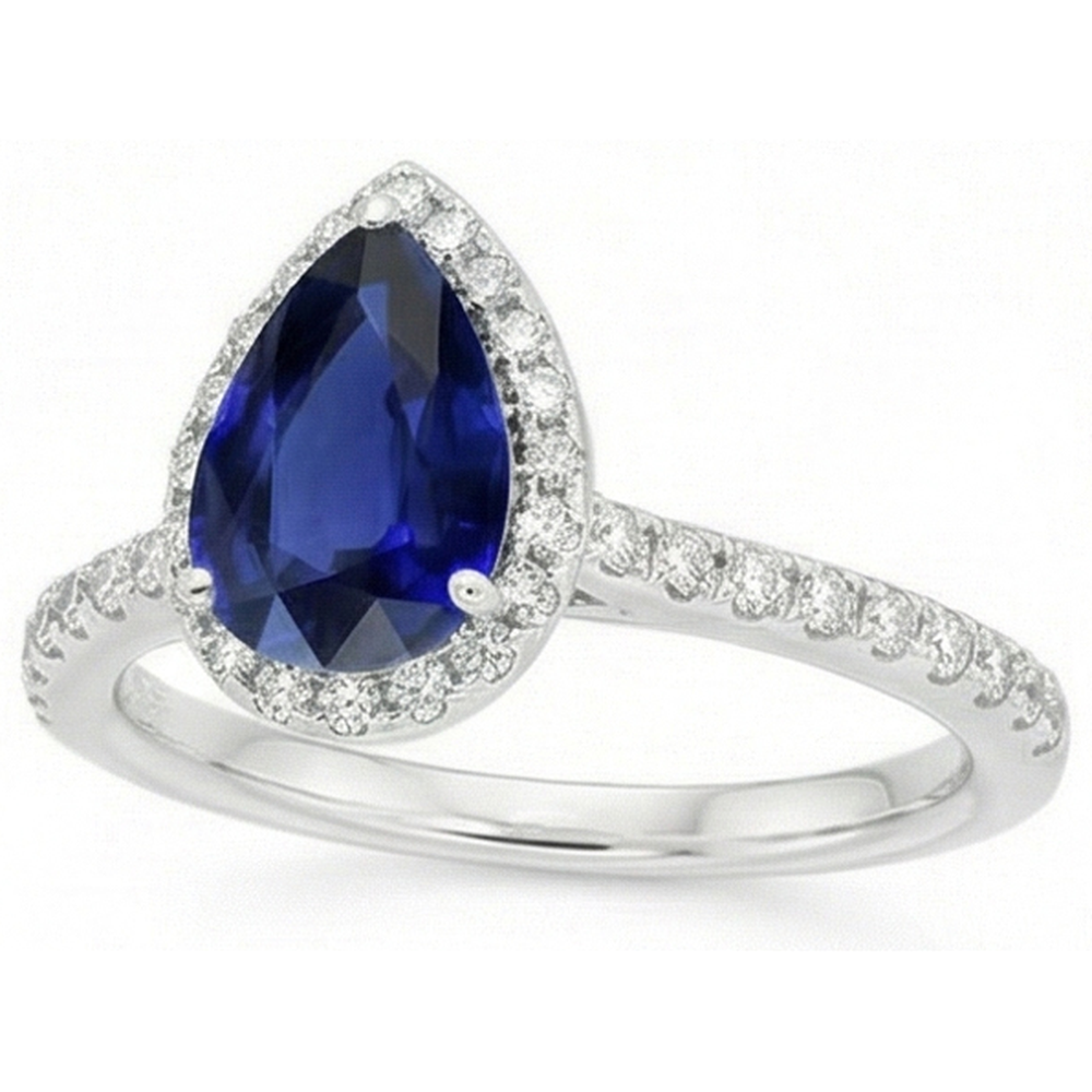 echter round diamant 3.50Karat ring Detailansicht