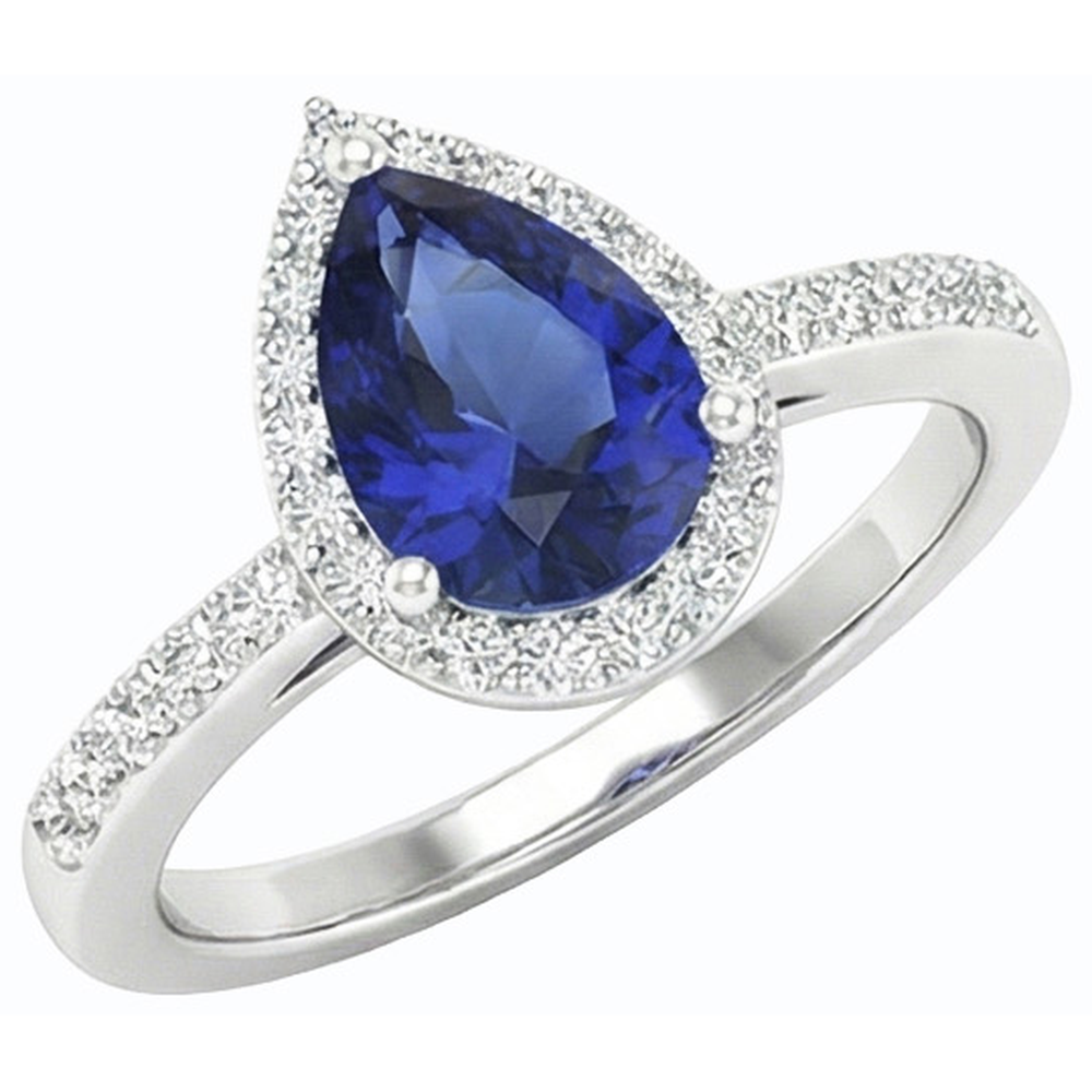 echter round diamant 3Karat ring Detailansicht