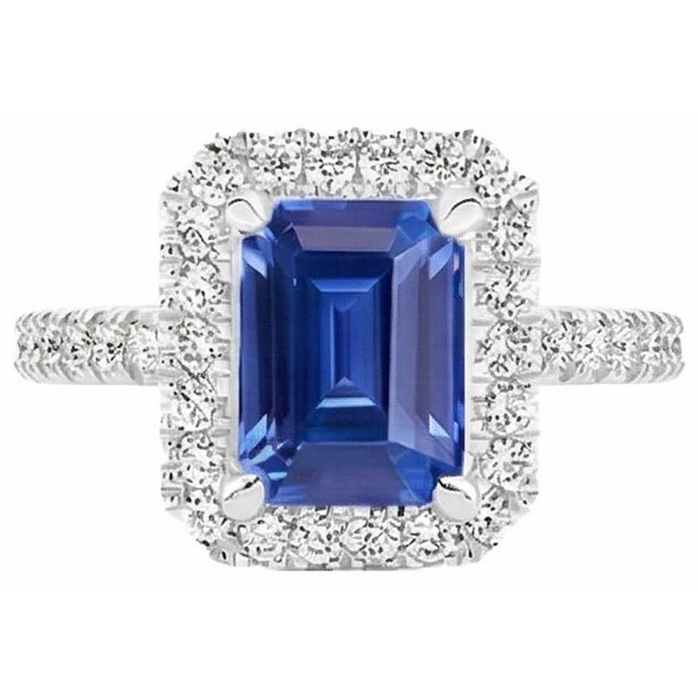 echter round diamant 3.50Karat ring Seitenansicht