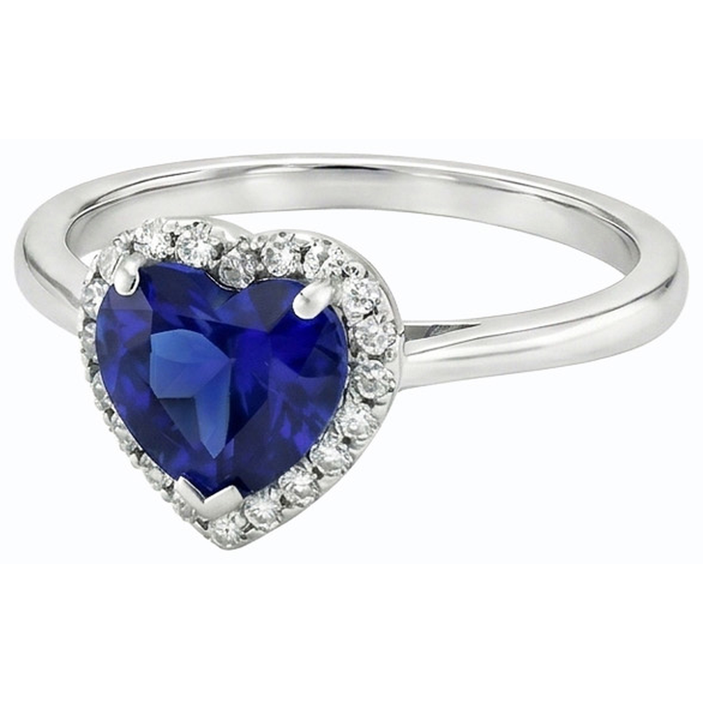 echter round diamant 3Karat ring Detailansicht