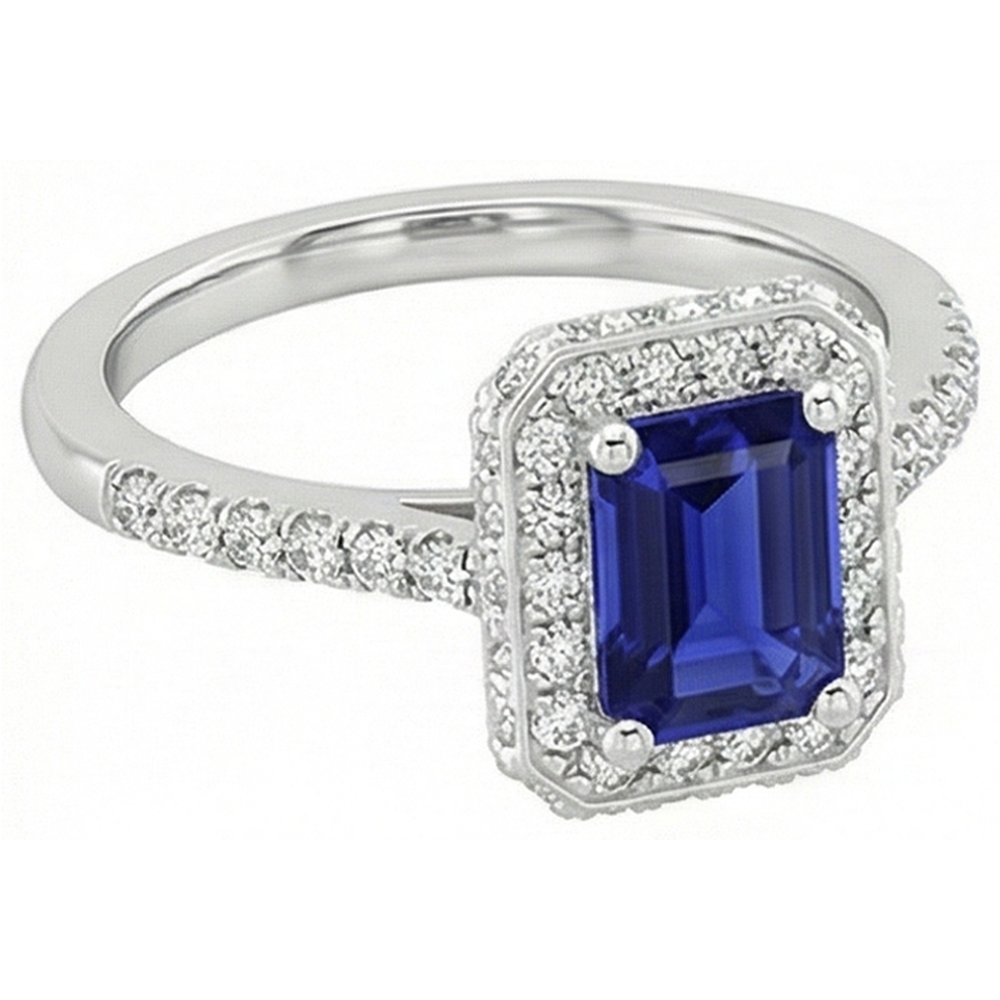 echter round diamant 4.25Karat ring Draufsicht