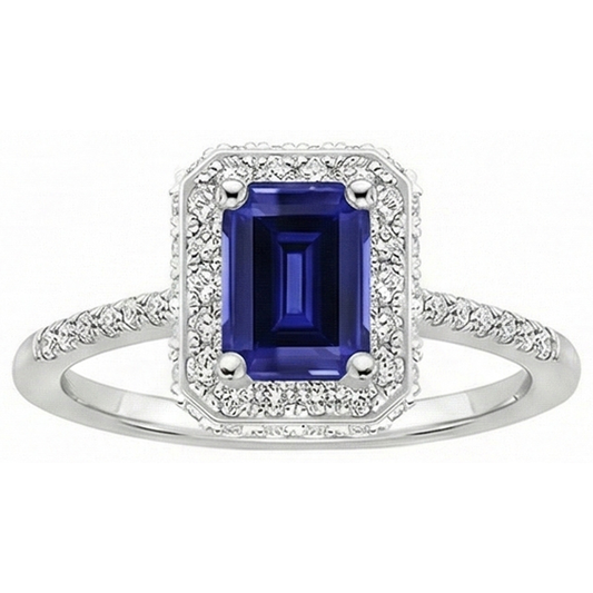 echter round diamant 4.25Karat ring Detailansicht