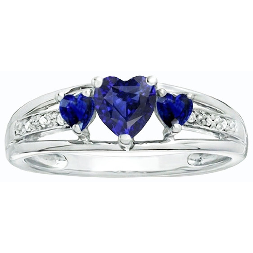 echter round diamant 2Karat ring auf Weiß