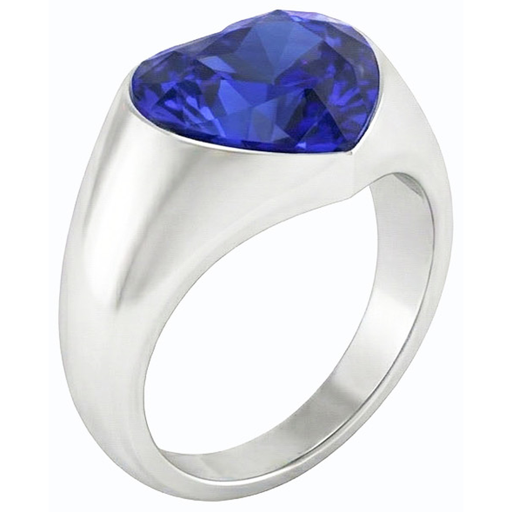echter heart diamant 3Karat ring Draufsicht