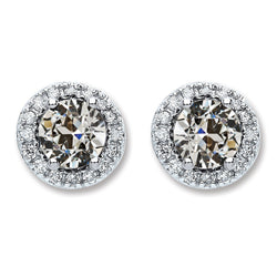 Handgefertigter Brillant Ohrringe 1,50 Karat von HarryChadEnt
