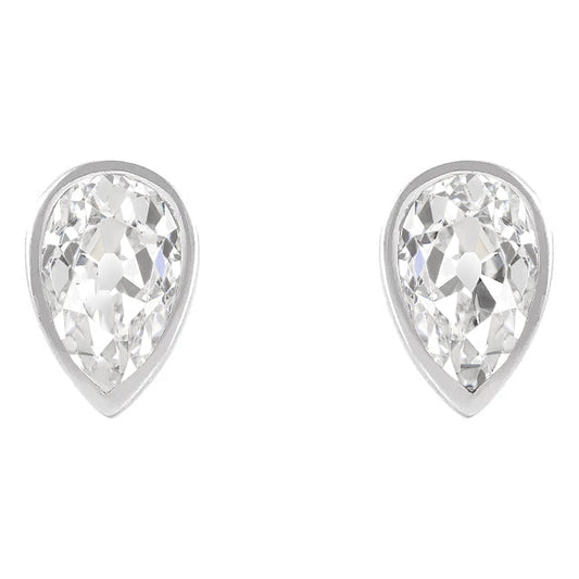 Brillanter Diamant Ohrstecker 2 Karat – Hauptansicht