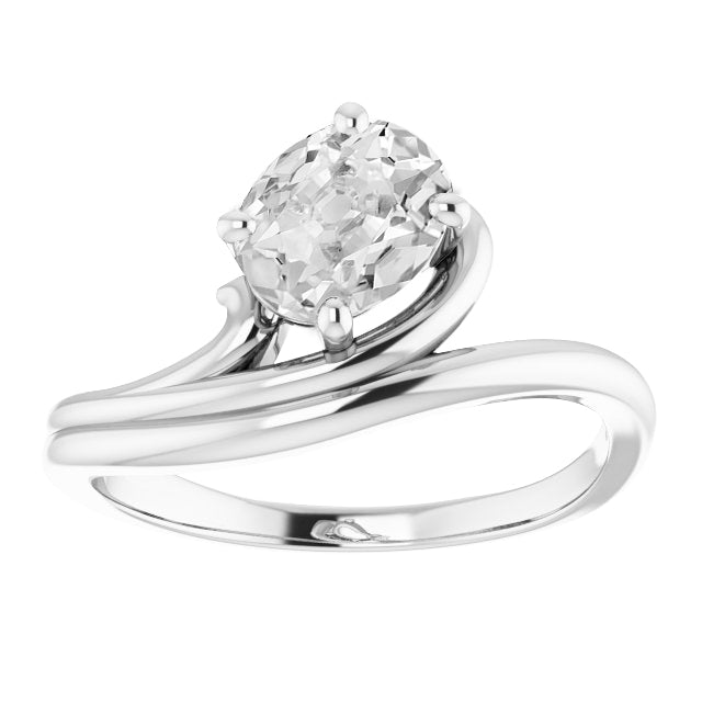 Brillanter Brillant Einzelstein-Ring 3 Karat – Hauptansicht