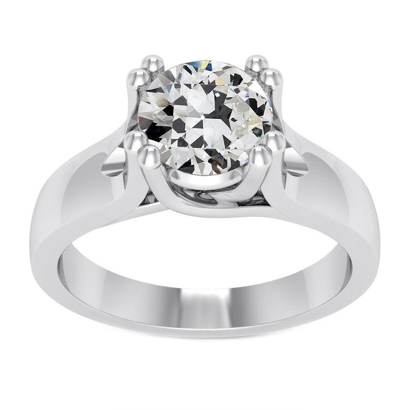 Brillanter Einzelstein-Ring 2,50 Karat – Hauptansicht