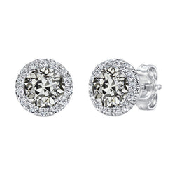 Handgefertigter Ohrstecker – Edler Diamant 4 Karat – HarryChadEnt