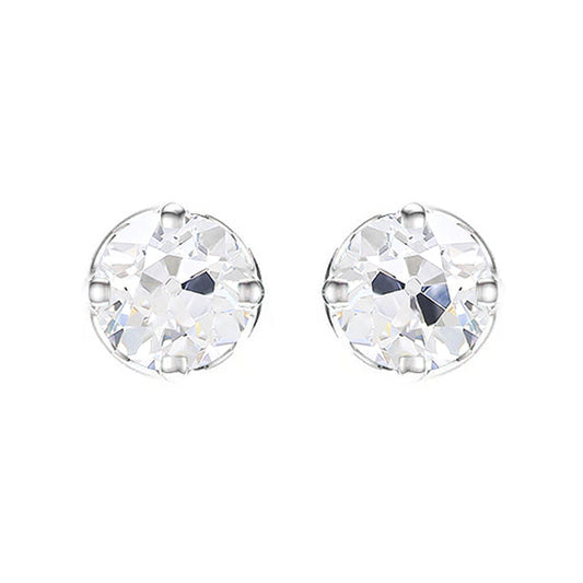 Authentischer Diamant Ohrringe – Frontansicht