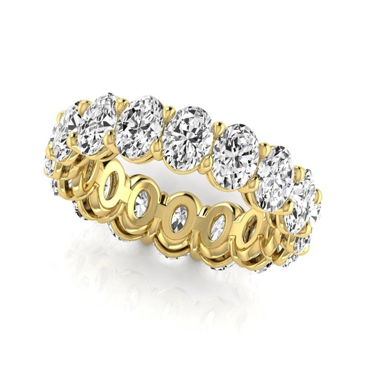 Brillant Eternity Band 0,33 Karat 14K Gelbgold – Hauptansicht