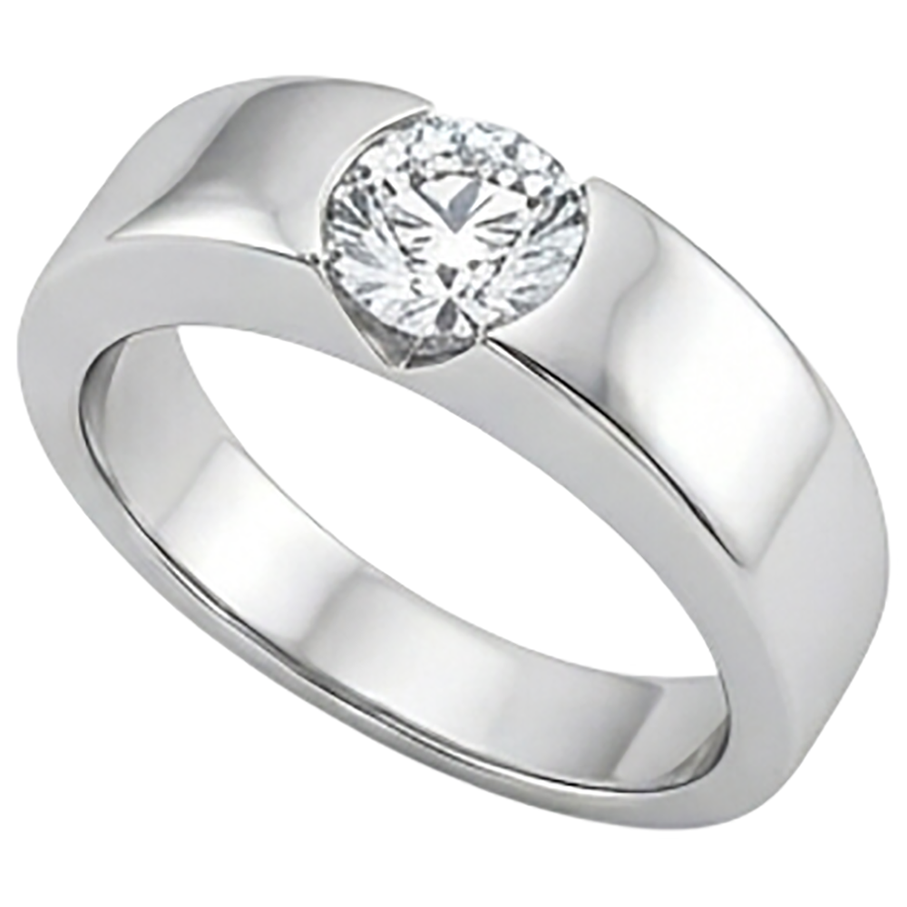 Wunderschöner Aus der Erde Abgebauter Natürlicher Diamant-Solitärring aus 2 Karat Echtgold