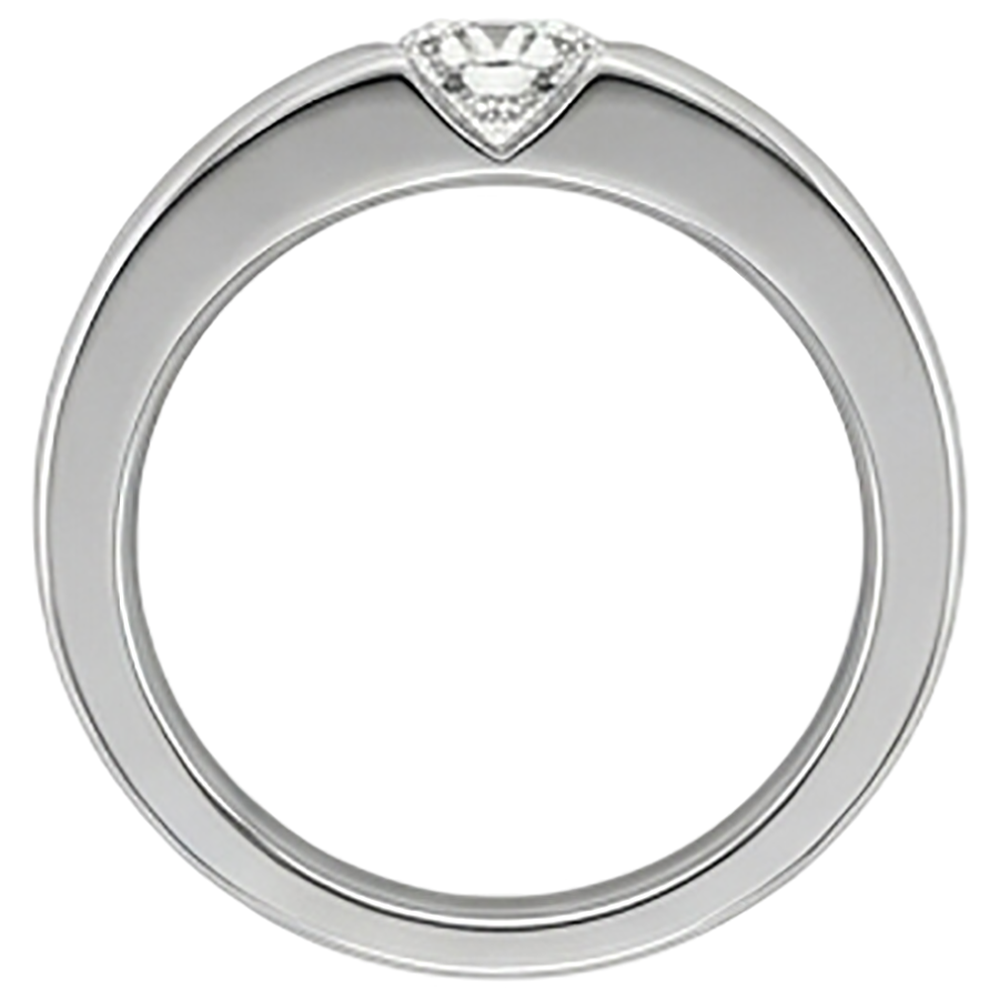 Wunderschöner Aus der Erde Abgebauter Natürlicher Diamant-Solitärring aus 2 Karat Echtgold