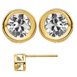 Handgefertigter Edler Diamant Ohrringe 4 Karat von HarryChadEnt
