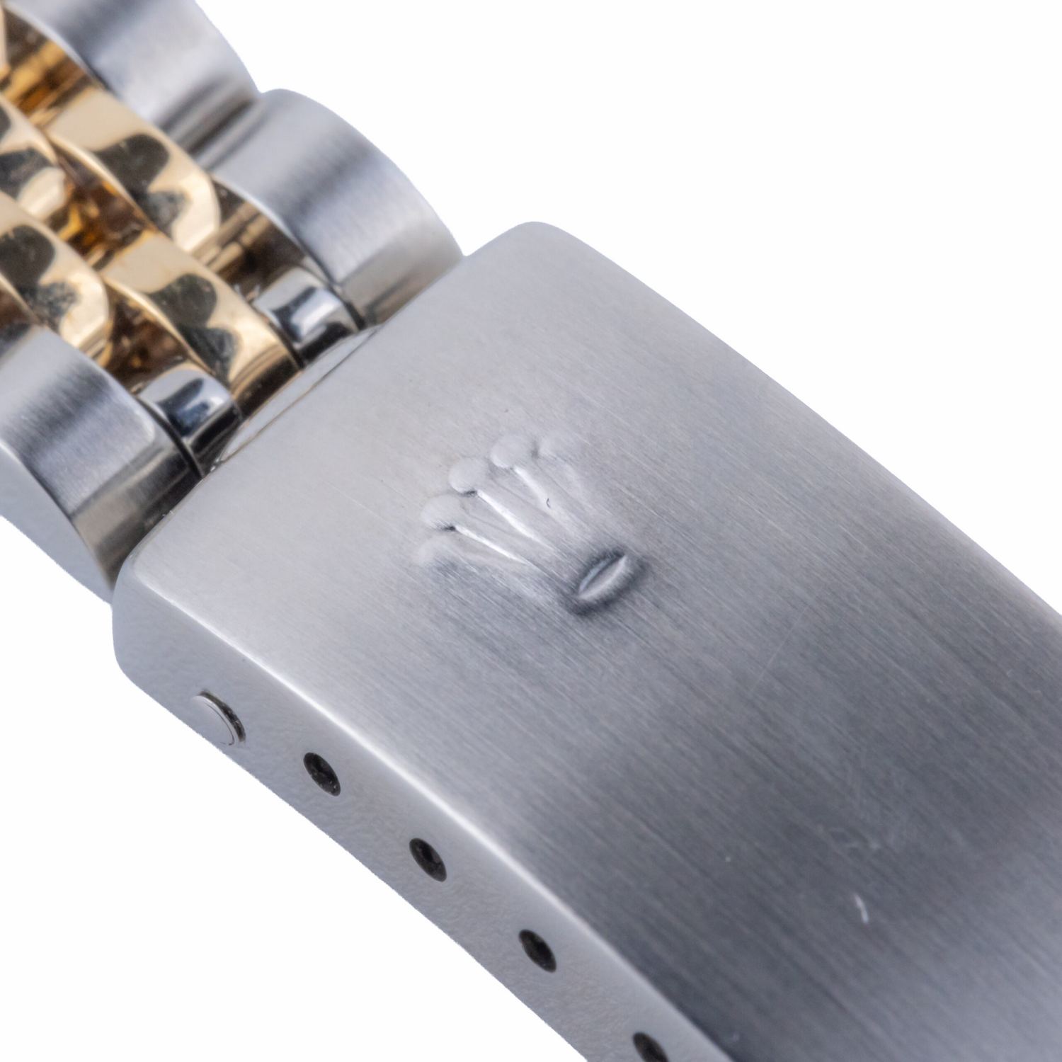 Zeichenfolge Diamant Zifferblatt Datejust Rolex Damenuhr Edelstahl & Gold