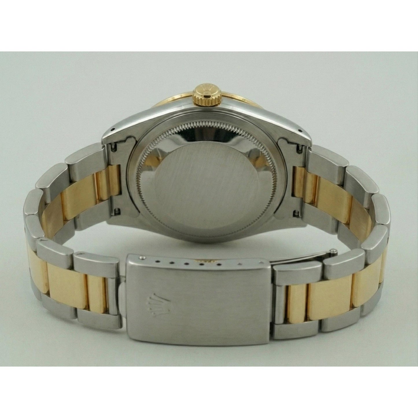 Zweifarbige Datejust-Uhr mit Aus der Erde Abgebauter Natürlicher Diamantzifferblatt und Lünette