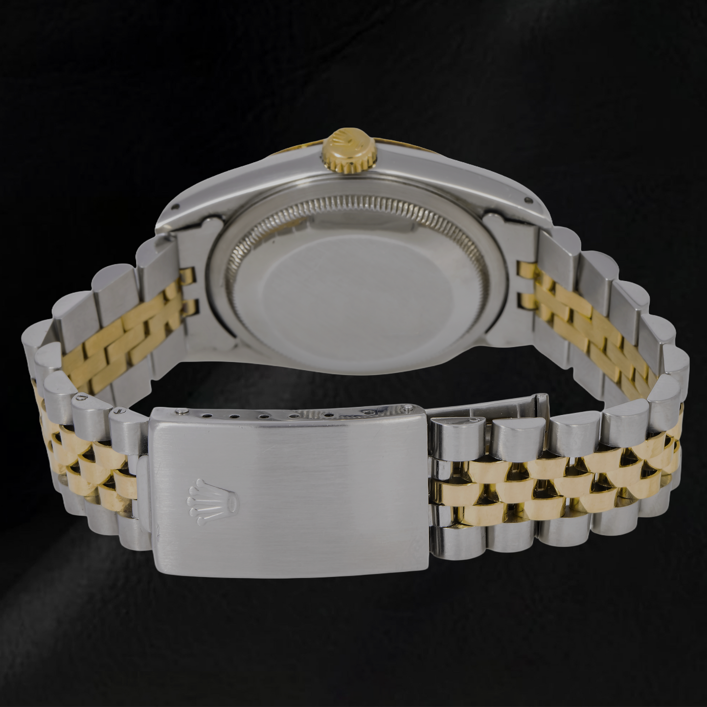 Zweifarbige Herren-Rolex-Datejust-Uhr mit Diamant-Zifferblatt und Jubilee-Armband