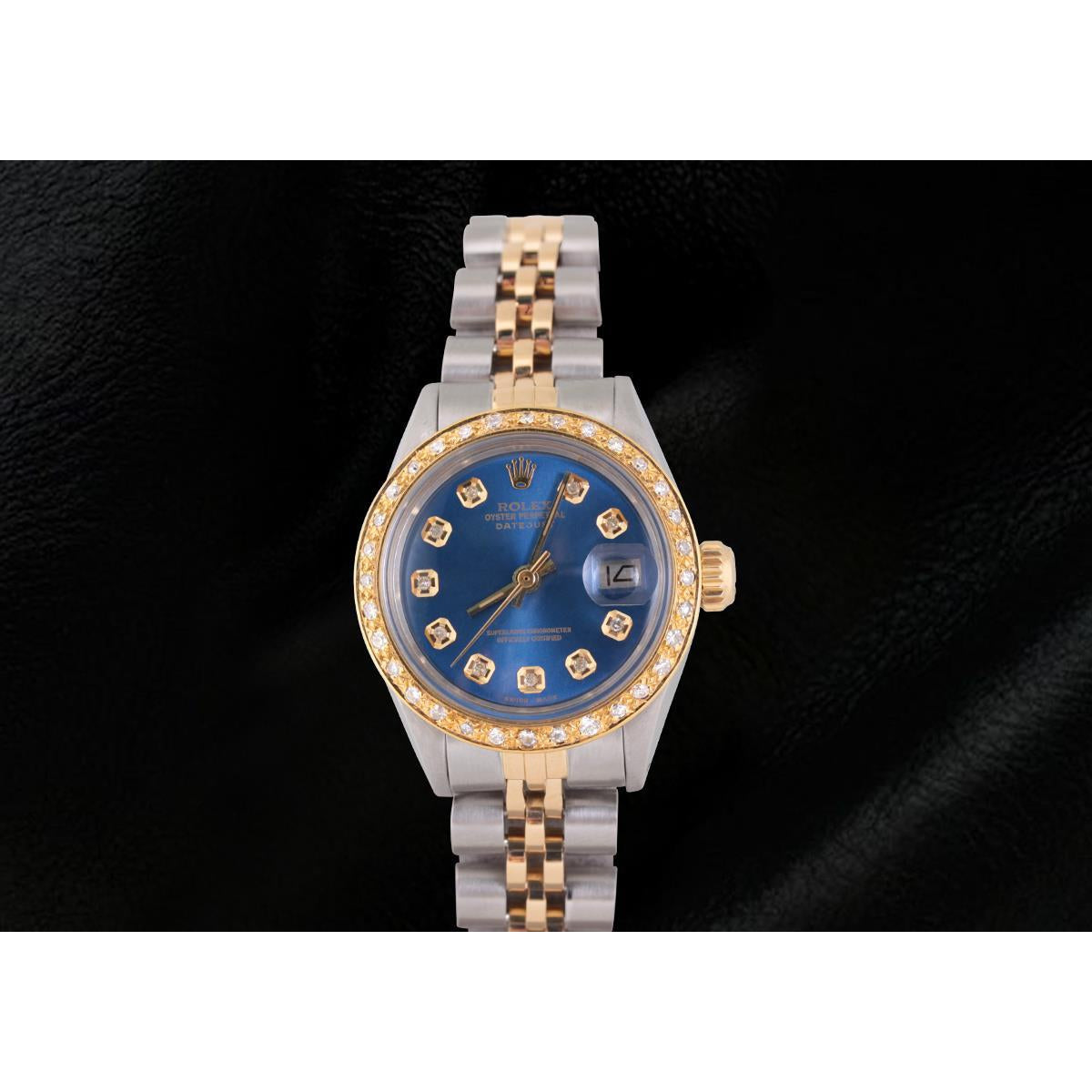 blauem Diamant-Zifferblatt Rolex