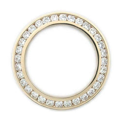 Diamant im Rund-Brillant Zeitmesser 2,00 Karat – 18K Gelbgold