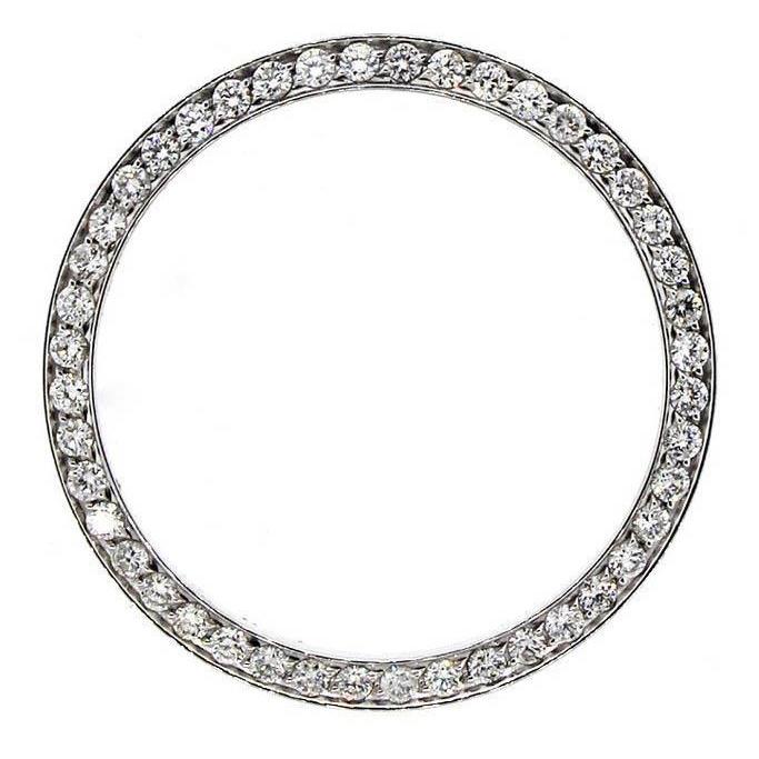 Edler Diamant Zeitmesser 2-Karat Stainless Steel – Hauptansicht