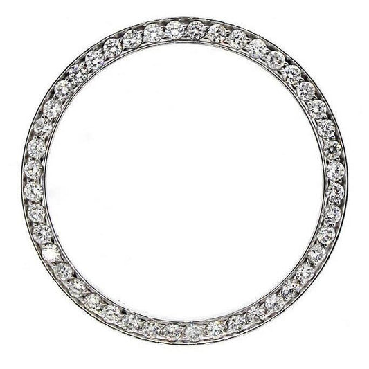 Edler Diamant Zeitmesser 2-Karat Stainless Steel – Hauptansicht