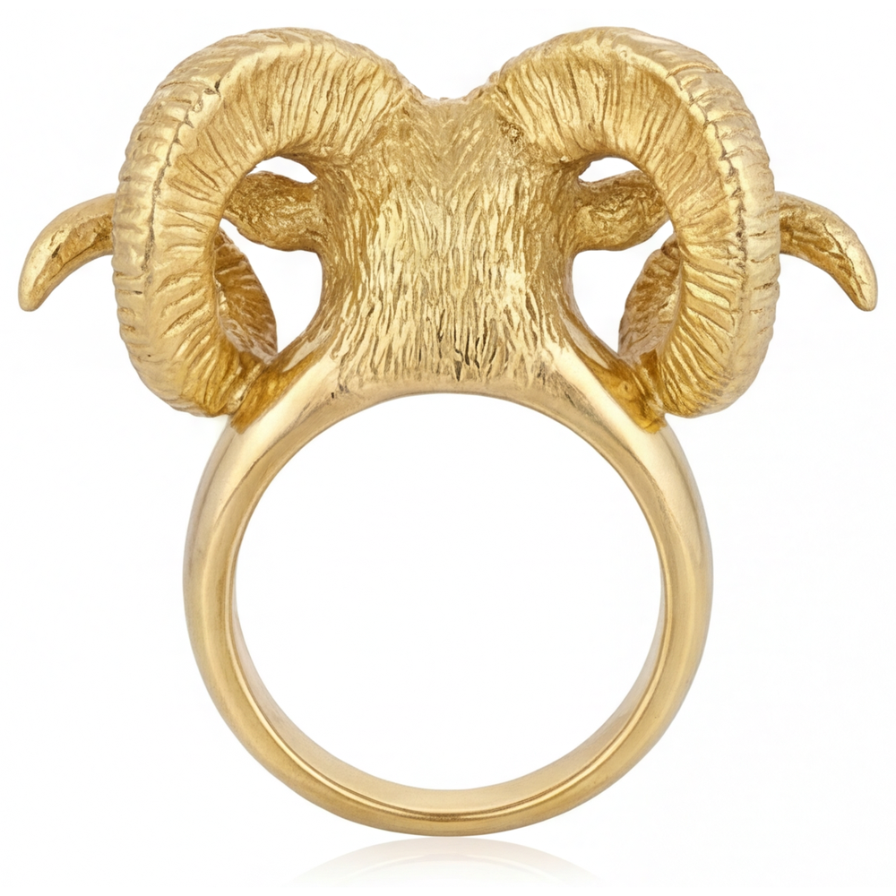 Echter Amethyst Edelstein-Ring – Profilansicht